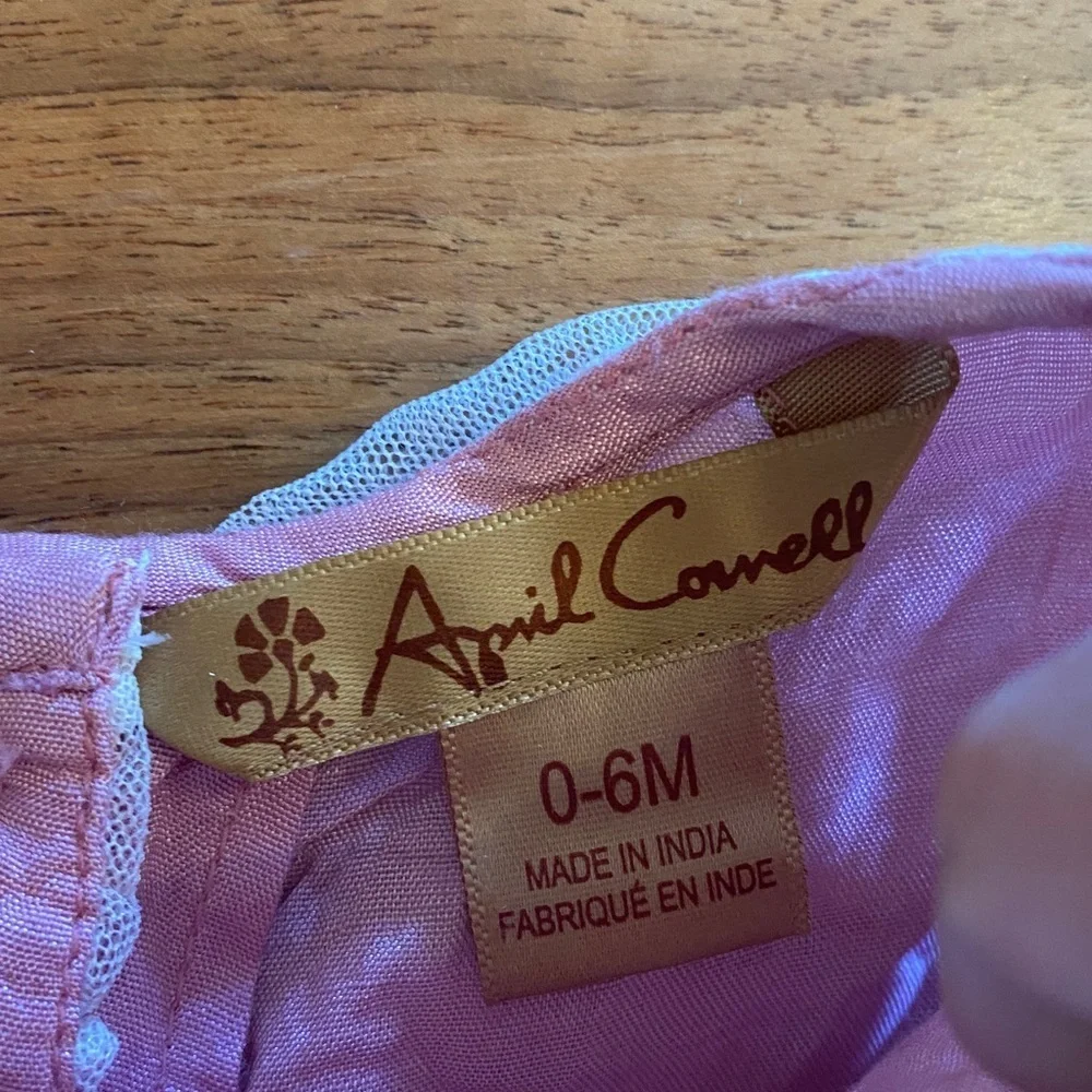 April Cornell vintage infant dress. Size 0-6 months.